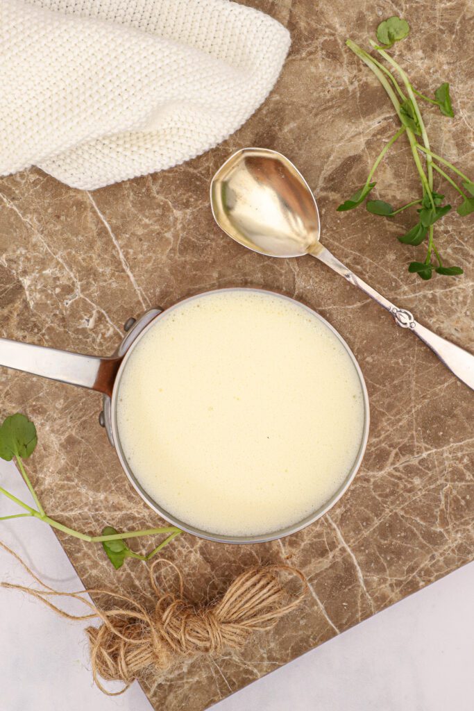Sauce blanquette - Opskrift på klassisk fransk sauce blanquette