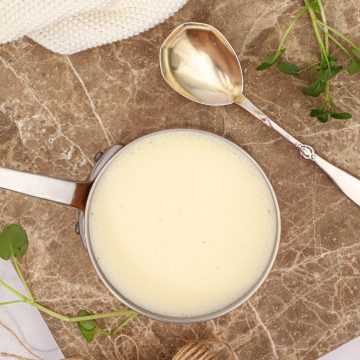 Sauce blanquette - Opskrift på klassisk fransk sauce blanquette