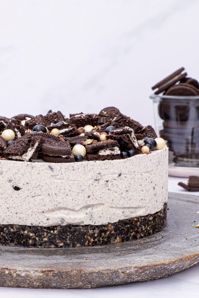 Oreo cheesecake - Opskrift på nem cheesecake med oreo