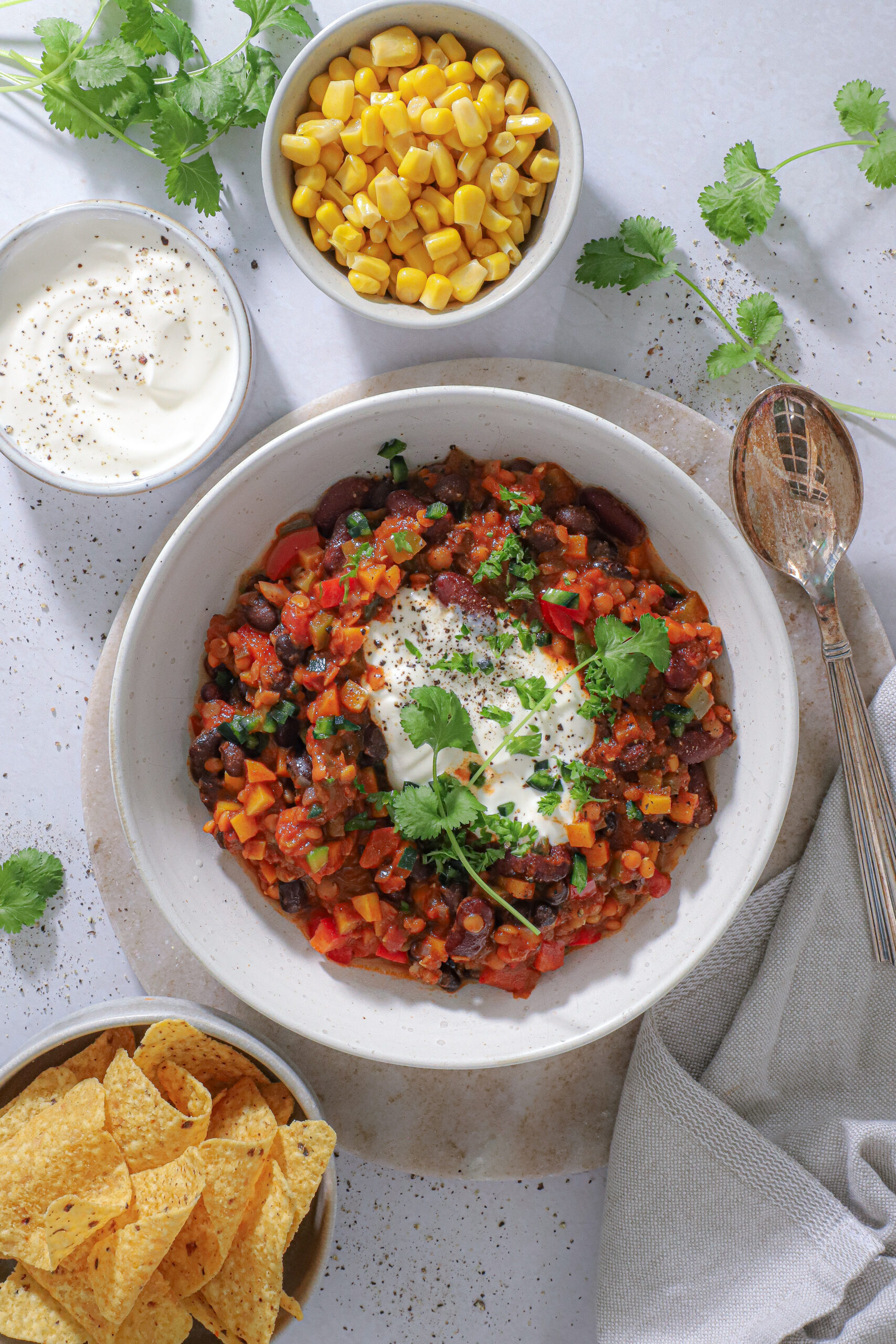 Chili sin carne - Min bedste opskrift på chili sin carne
