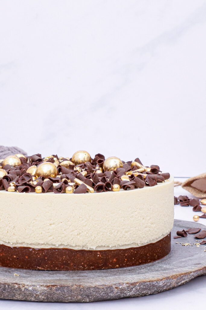 White russian cheesecake - Opskrift på cheesecake med kahlua og vodka