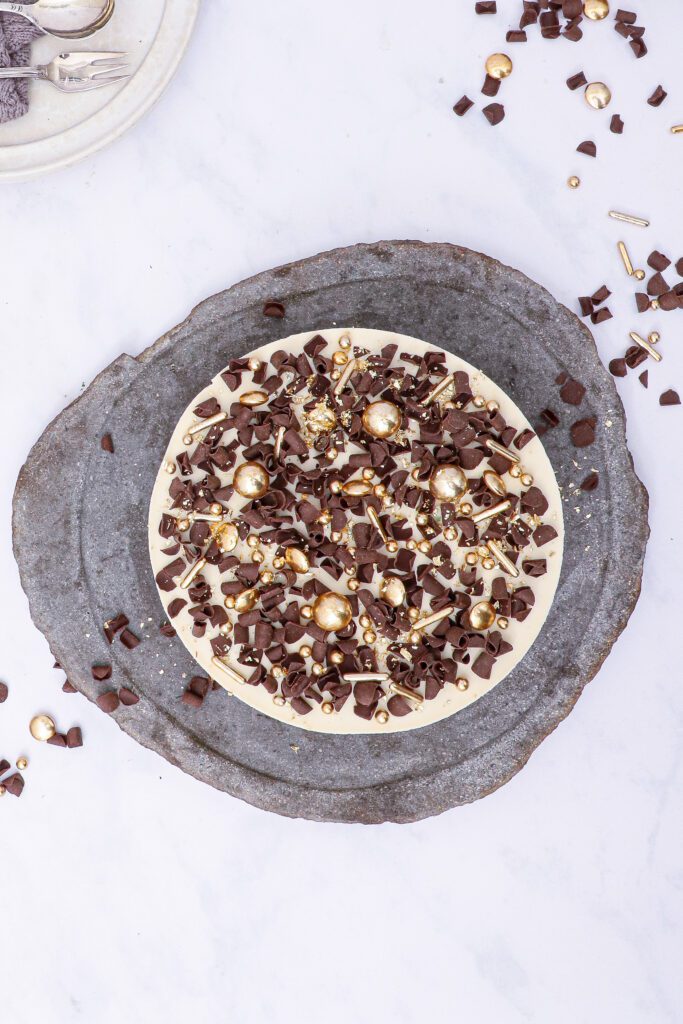 White russian cheesecake - Opskrift på cheesecake med kahlua og vodka