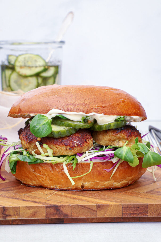 Frikadellesandwich - Opskrift på lækre frikadellesandwich