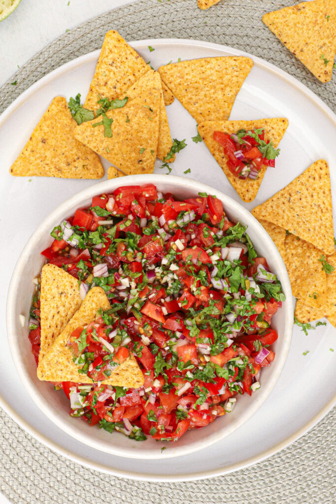 Pico de gallo - Opskrift på lækker frisk tomatsalsa