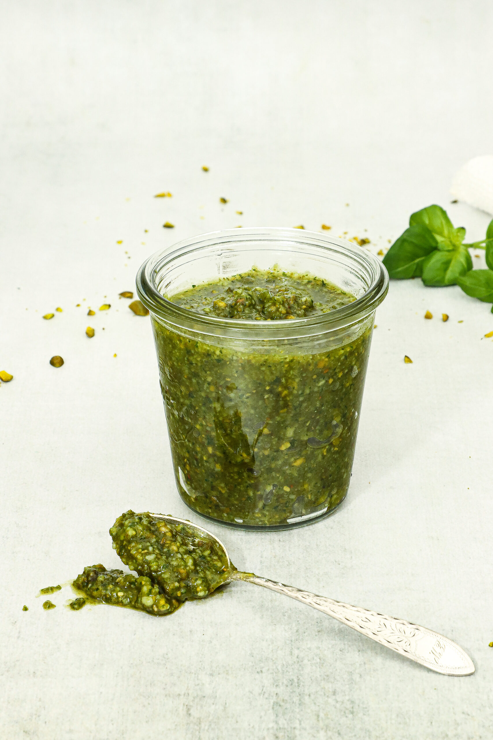 Pistacie pesto - Opskrift på pistacie pesto på 5 minutter