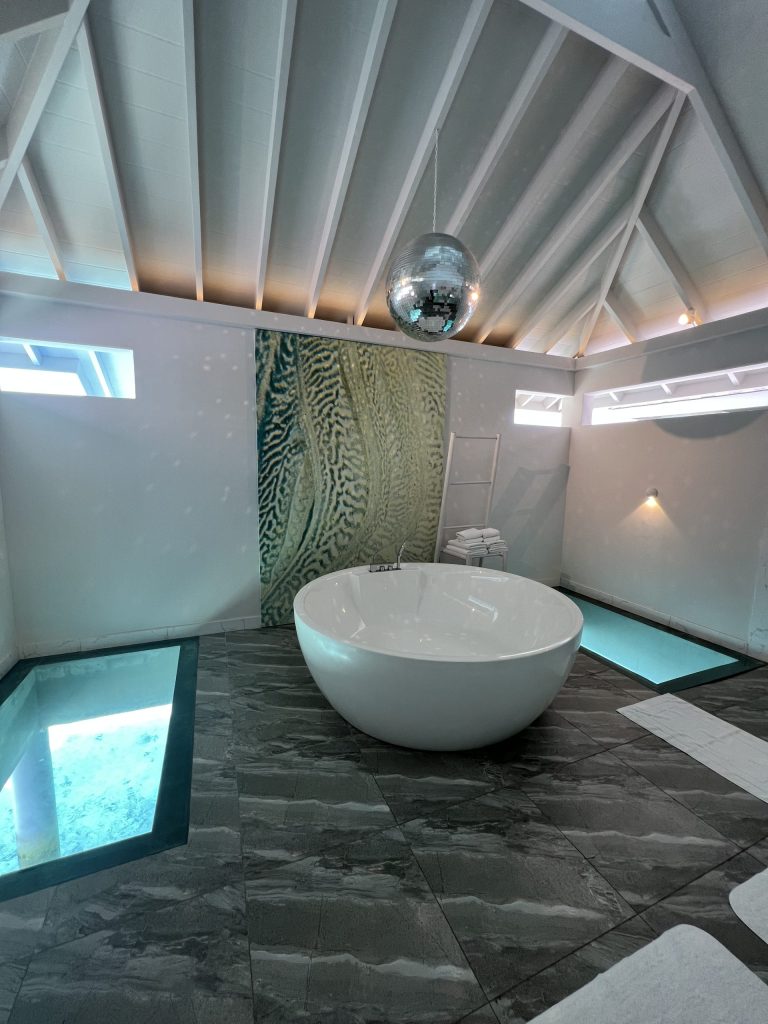 Overwater Villa - Bathroom