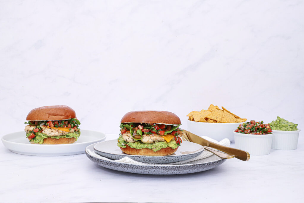 Kyllingeburger - Opskrift på mexicansk kyllingeburger