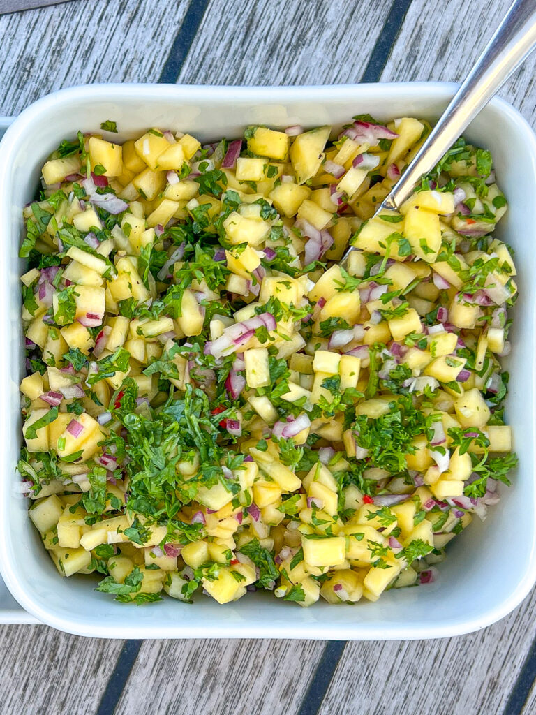 Mangosalsa - Opskrift på frisk mangosalsa til tacos