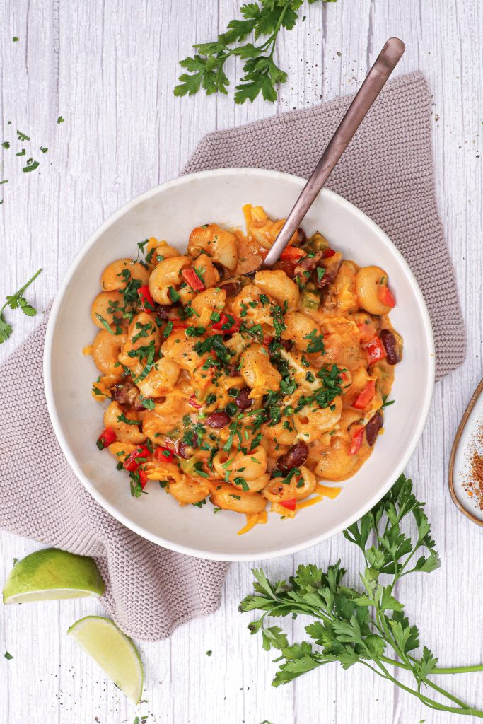 Mexicansk Mac and cheese - Opskrift på Mexicansk Mac & cheese