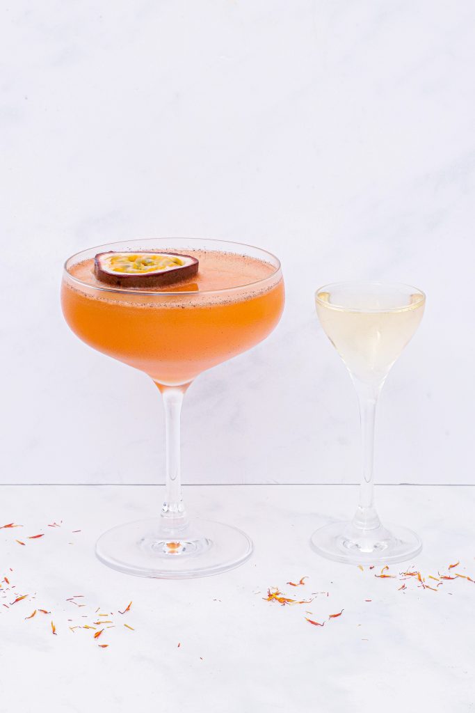 Pornstar Martini - Opskrift på passionsfrugt Martini