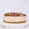 Daim cheesecake - Opskrift på cremet daim cheesecake