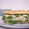 Sandwich med tunsalat med hytteost - Sandwich med tun og hytteost