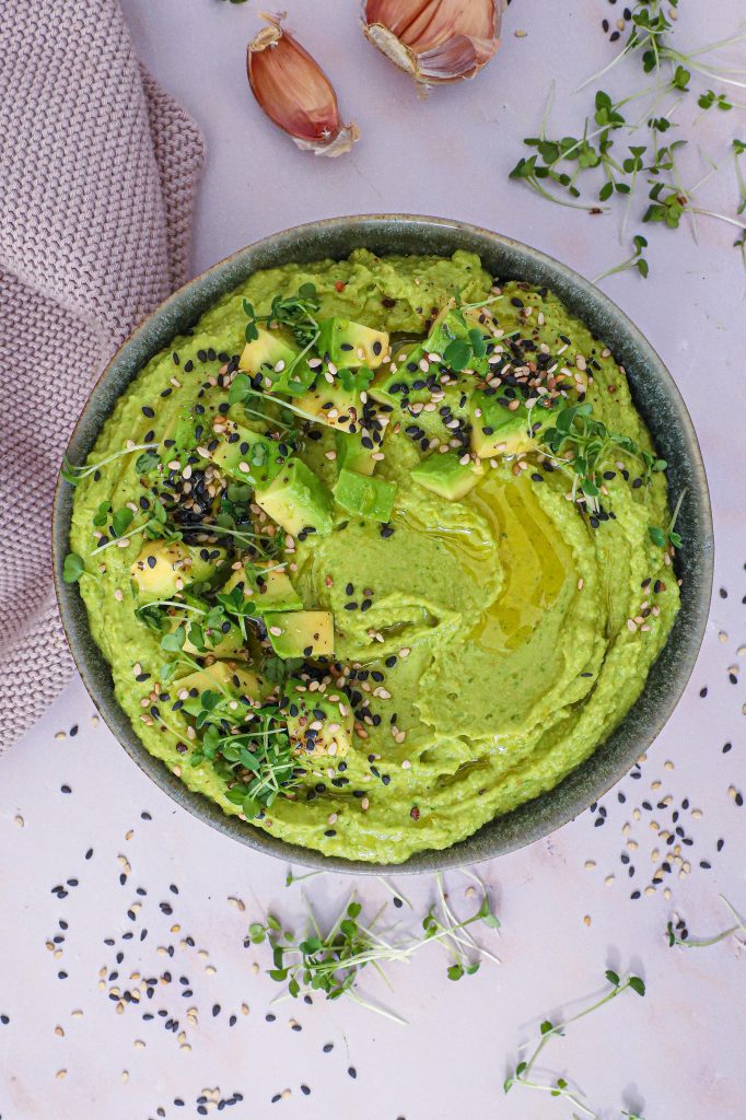 Avocado hummus - Opskrift på nem cremet avocado hummus
