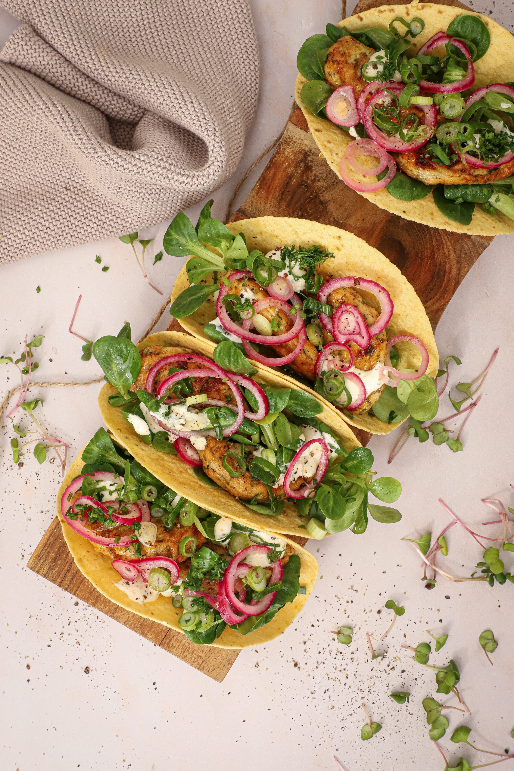 Nordiske fiske tacos - Opskrift på nemme fiske tacos