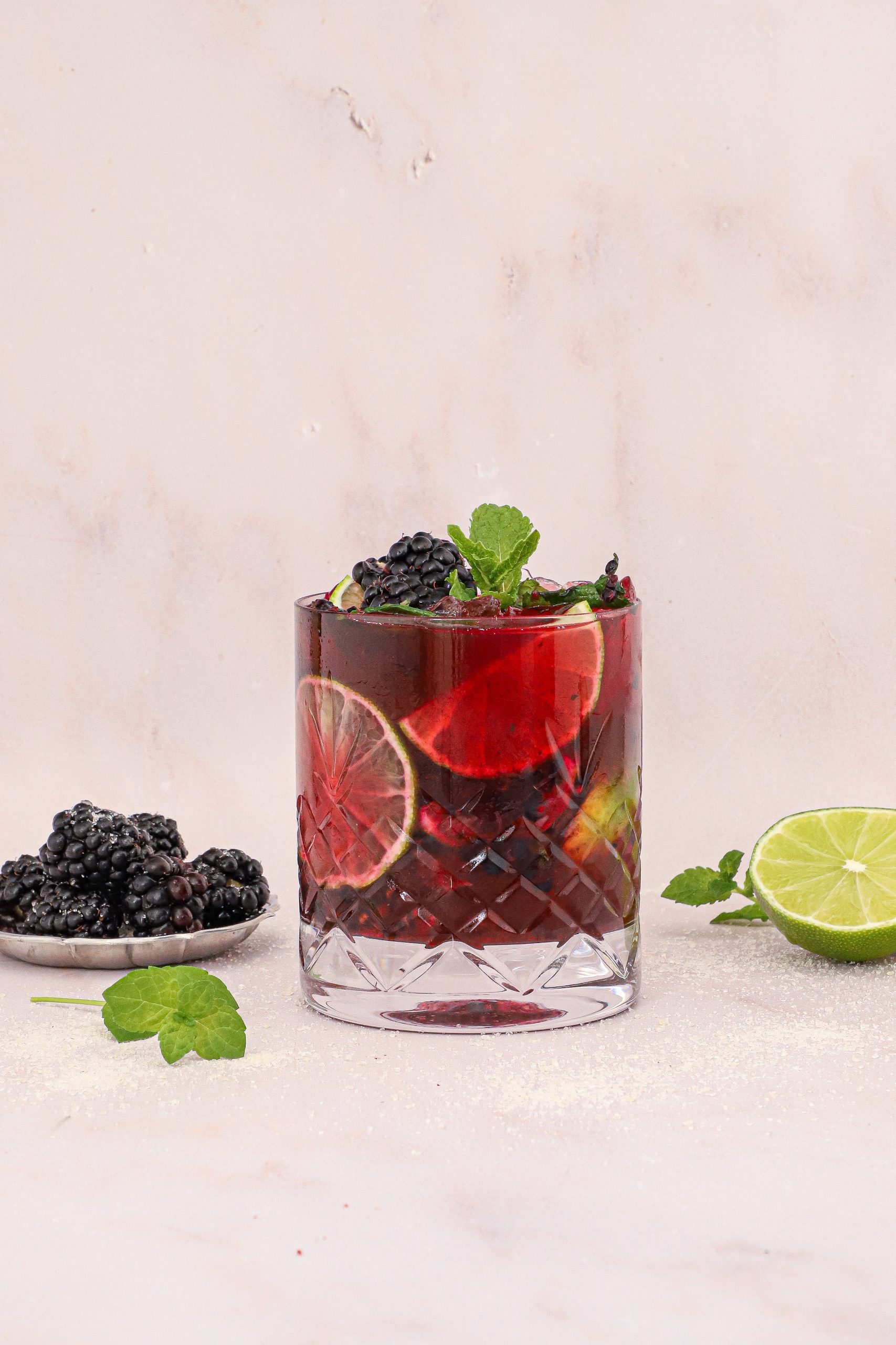 Brombær mojito - Mojito opskrift med brombær