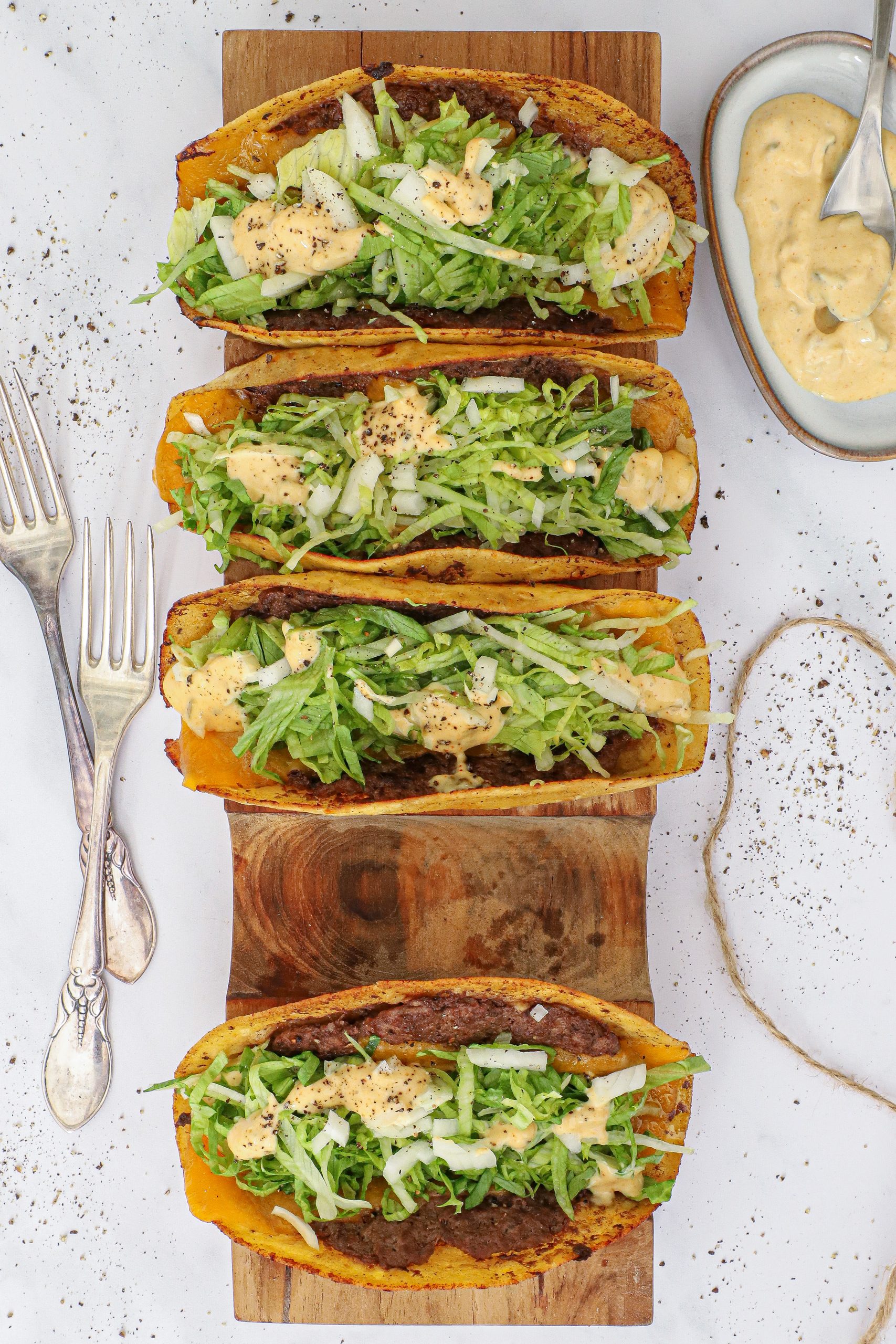 Big Mac Tacos - Lækre snaskede Big Mac Tacos