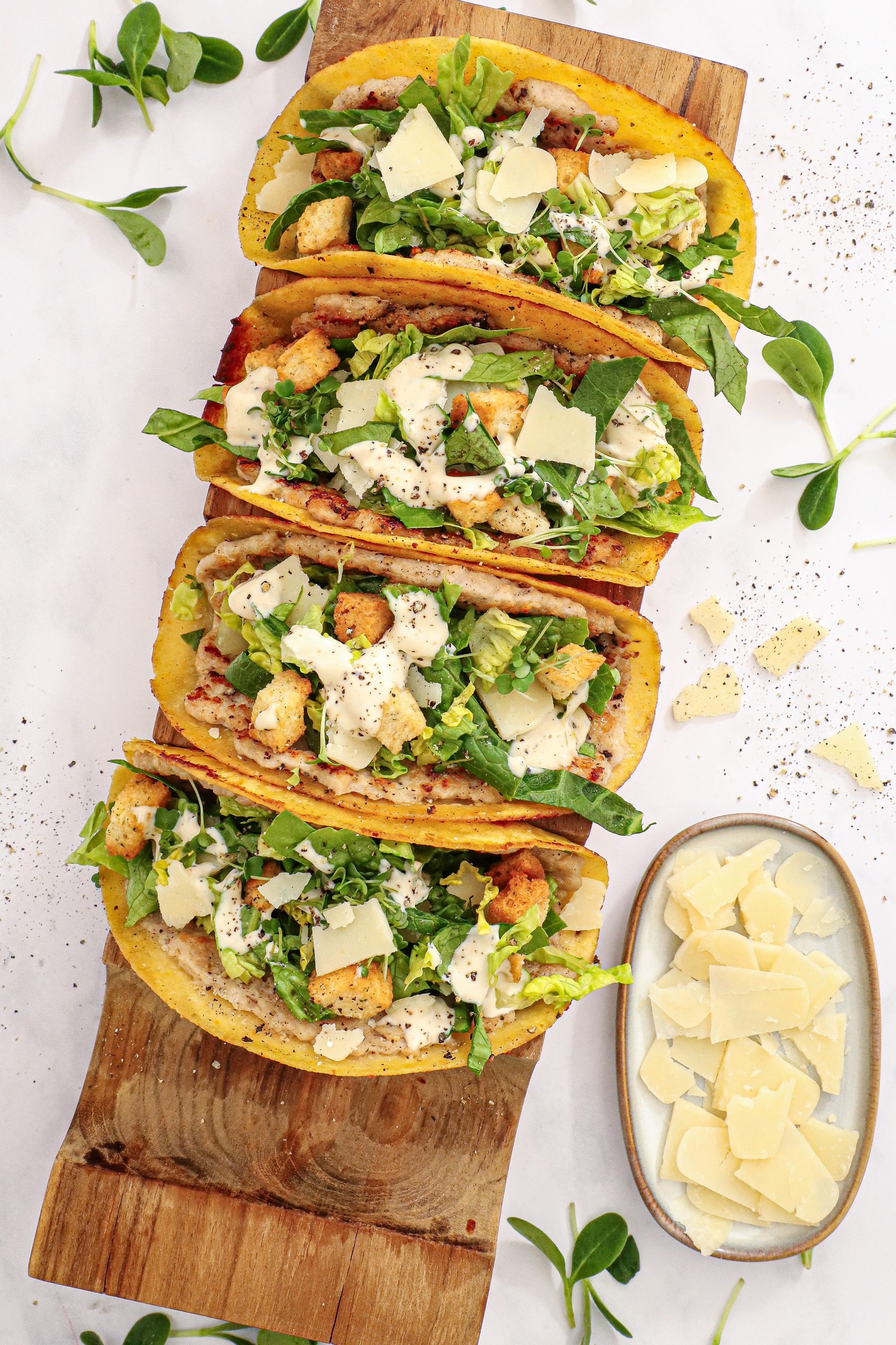 Cæsar tacos - Caesar tacos