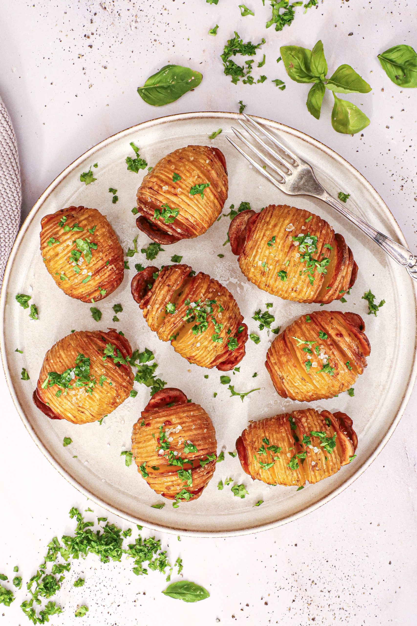 Hasselback kartofler i Airfryer
