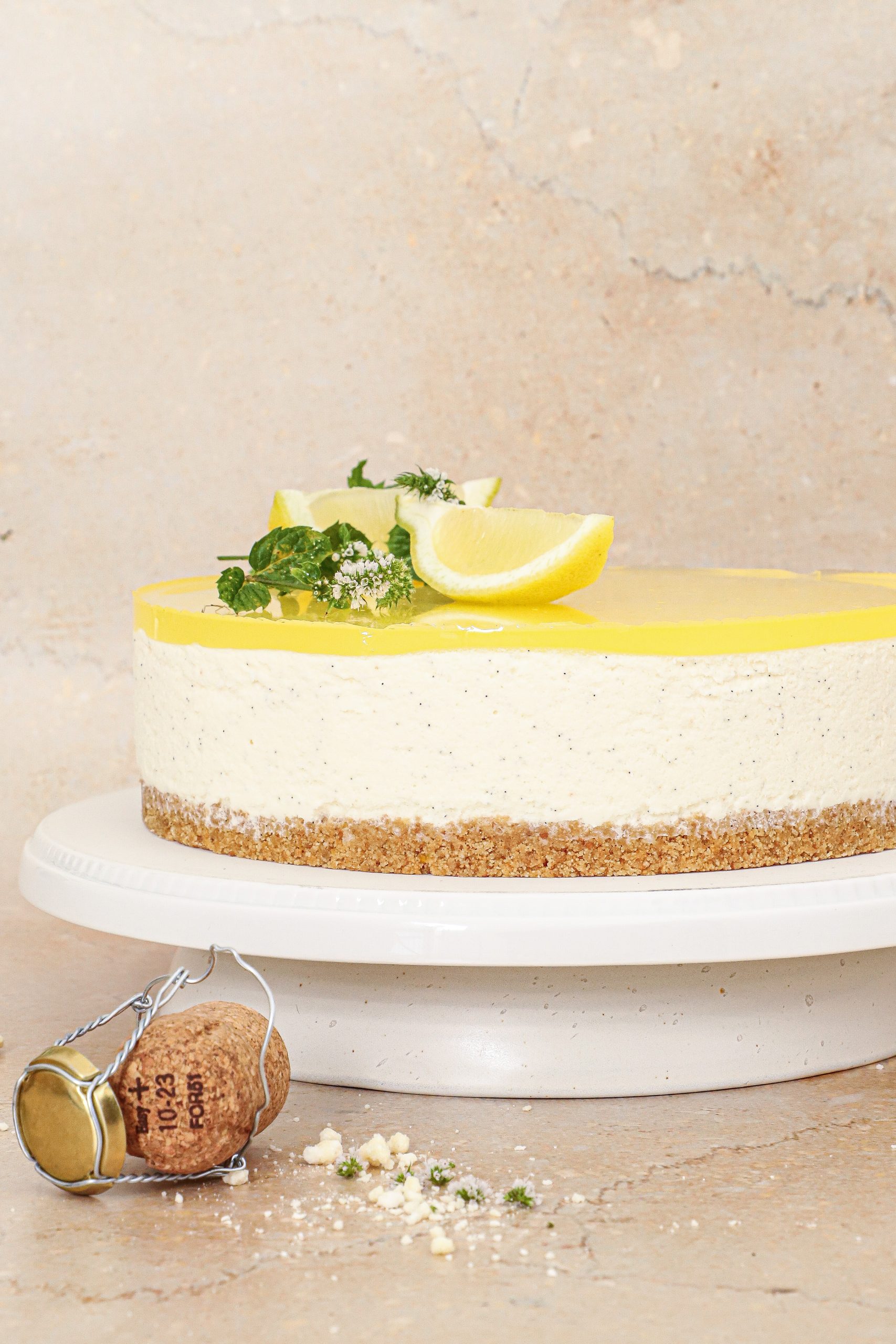 Limoncello Spritz Cheesecake