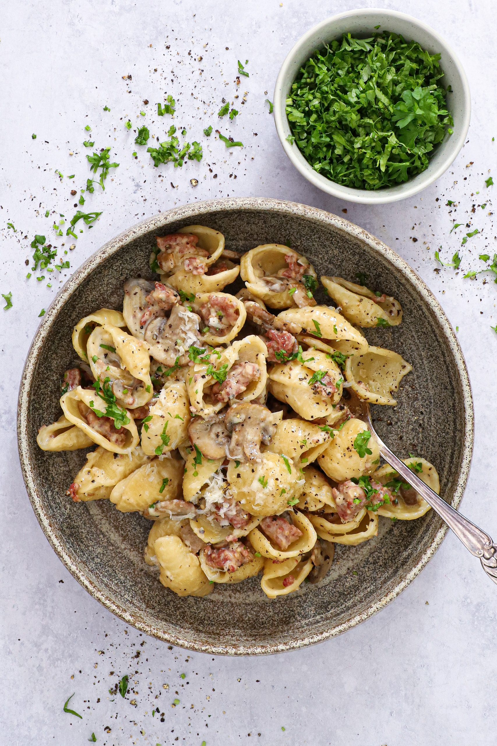 Pasta boscaiola