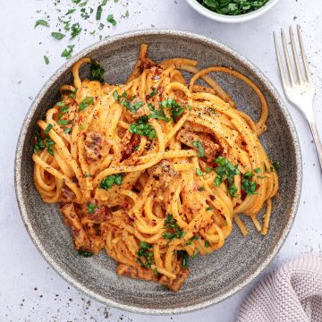 Spicy carbonara med nduja