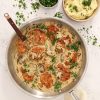 Mørbradbøffer i cremet svampesauce