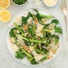 Broccolini salat med parmesan og citron - Salat med bimi