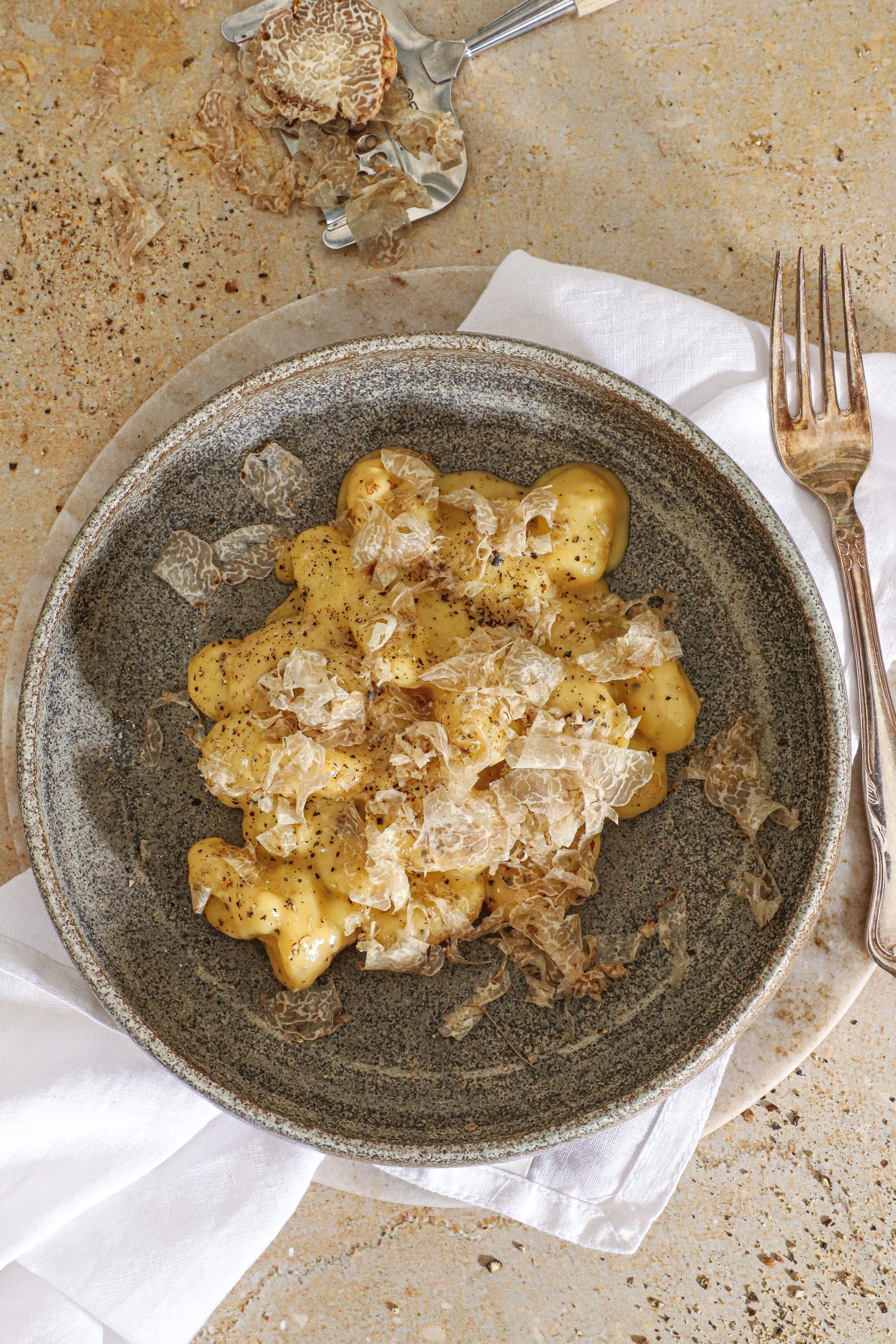 Gnocchi med cremet trøffelsauce - Gnocchi med parmesan og trøffel