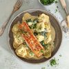 Tortellini med Flødesauce og Laks - Nem og Lækker Aftensmad