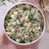 Title: Cremet pastasalat med ranchdressing – Perfekt til grill og måltidssalat