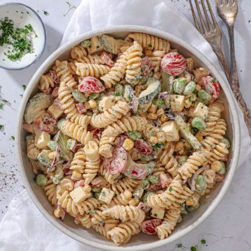 Spicy Ranch Pastasalat - Perfekt Tilbehør til Grillsæsonen