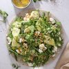 Squashsalat med feta og citronvinaigrette