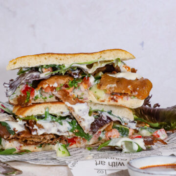 Klassisk Kebabsandwich - Nem opskrift på kebab panini
