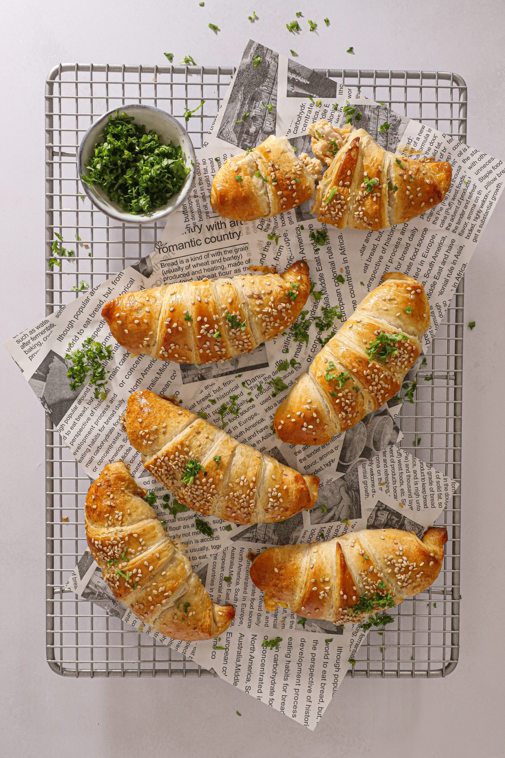 Pulled chicken croissant - Snaskede og lækre - Nem opskrift