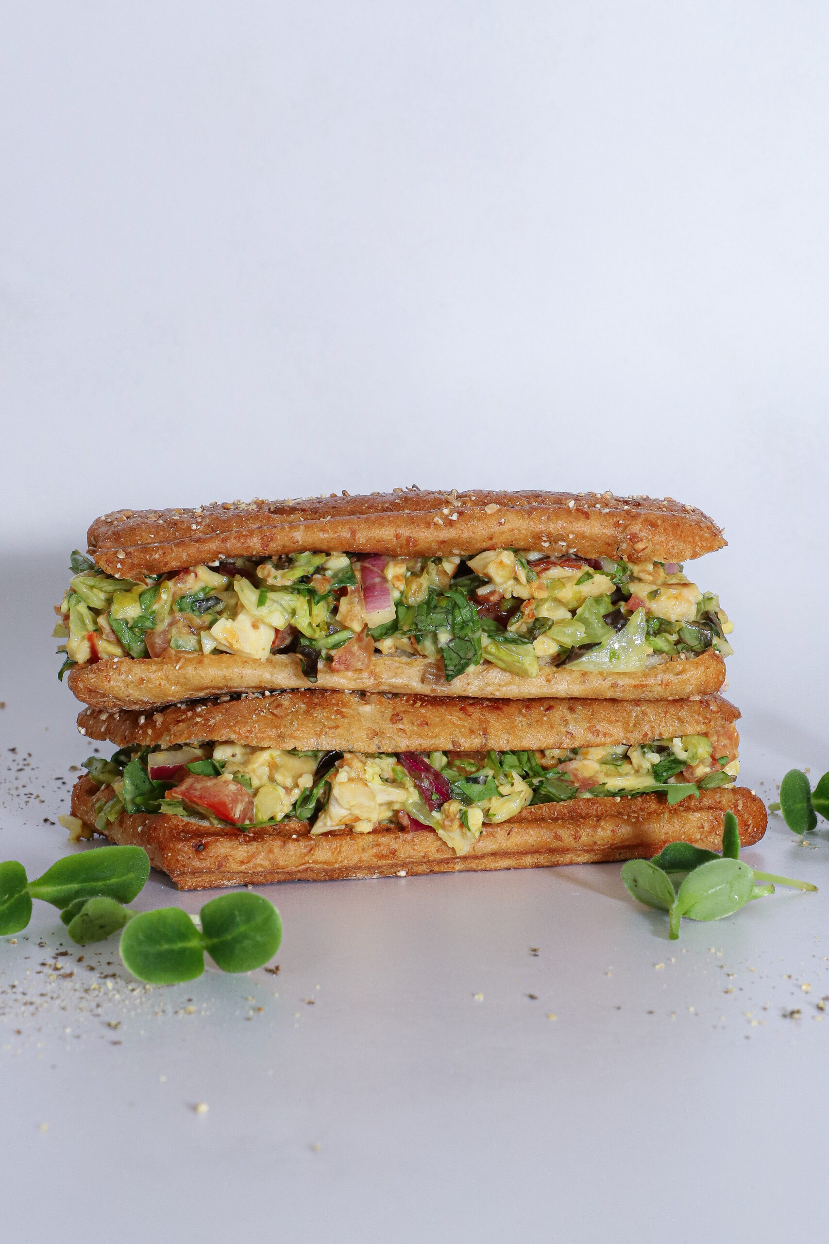 Chopped Club Sandwich – sprød og nem sandwich
