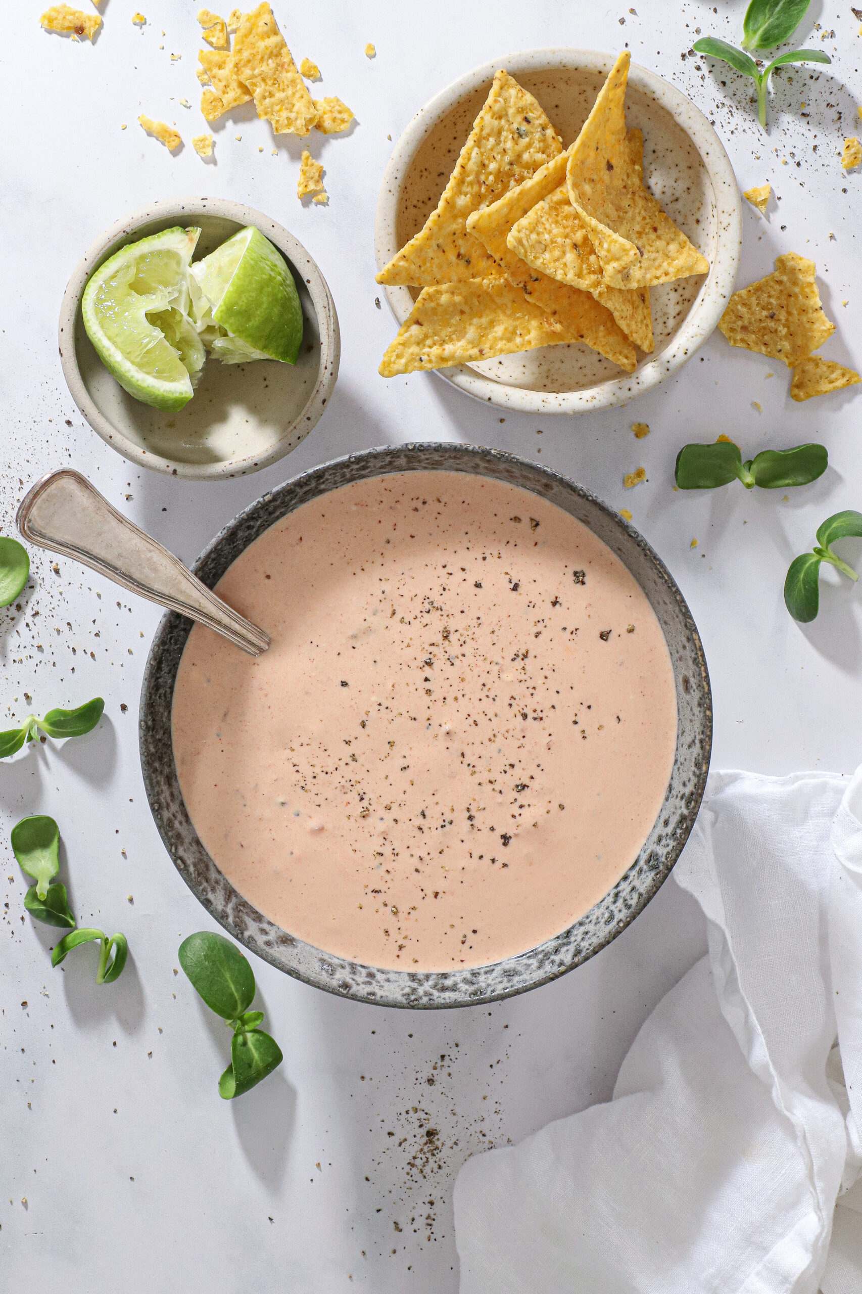Cremet salsa dressing – Nem opskrift til mexicansk mad